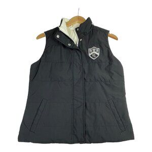 Ralph Lauren Down Fill Reversible Vest size Small Black AS IS‎